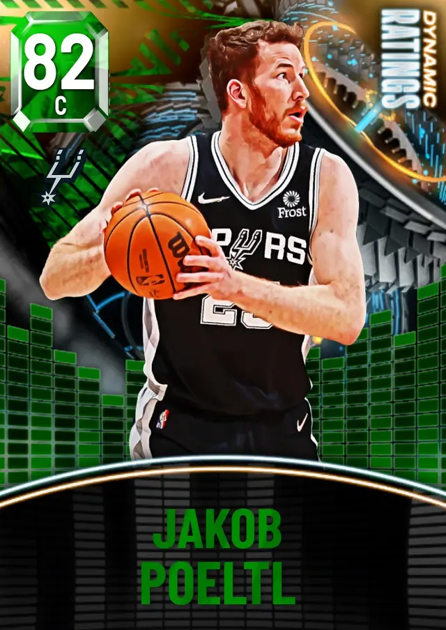 (EMERALD) Jakob Poeltl (82 OVR)
