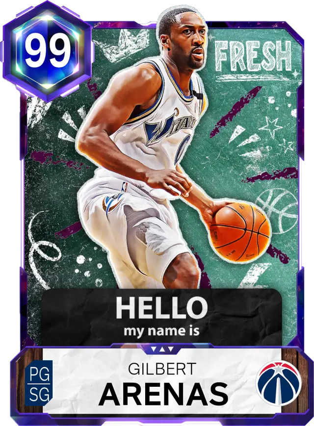 (DM) Gilbert Arenas (99 OVR)