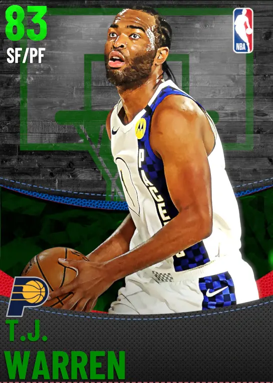 (EMERALD) T.J. Warren (83 OVR)