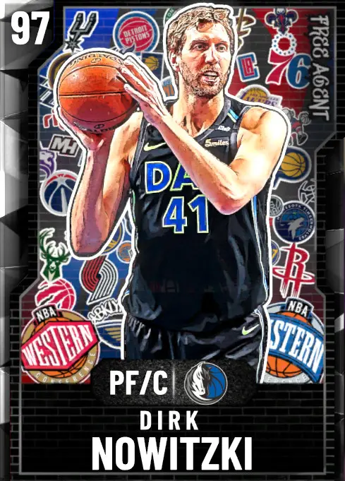 (FREEAGENT) Dirk Nowitzki (97 OVR)