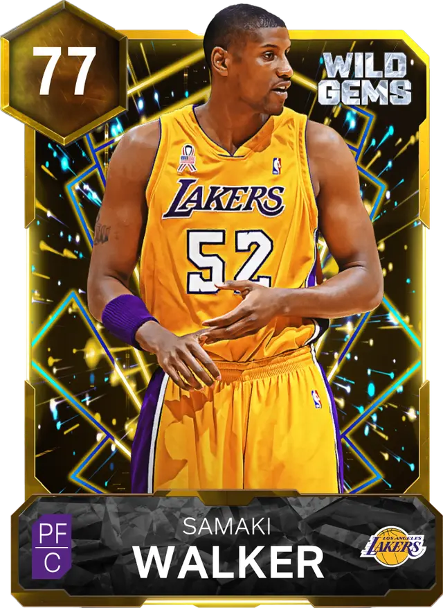 77 Samaki Walker | Gold Wild Gems