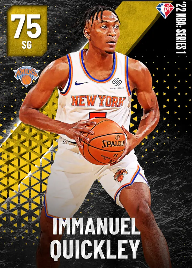 (GOLD) Immanuel Quickley (75 OVR)