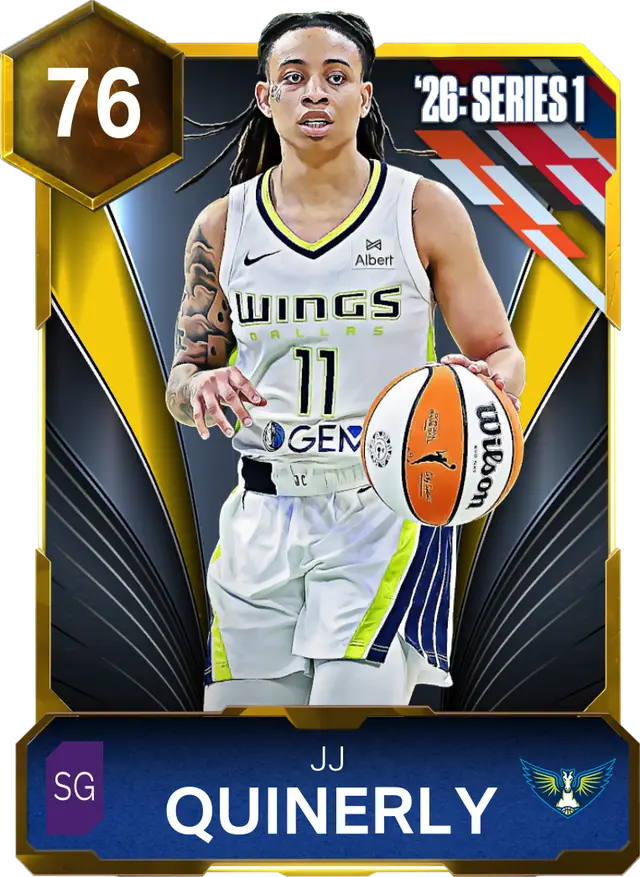 (GOLD) JJ Quinerly (76 OVR)