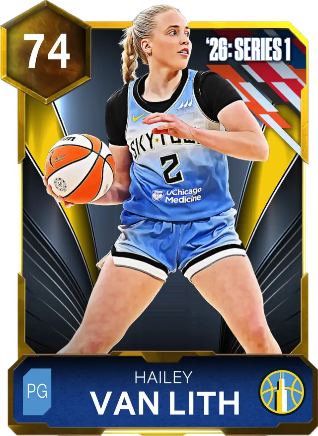 (GOLD) Hailey Van Lith (74 OVR)