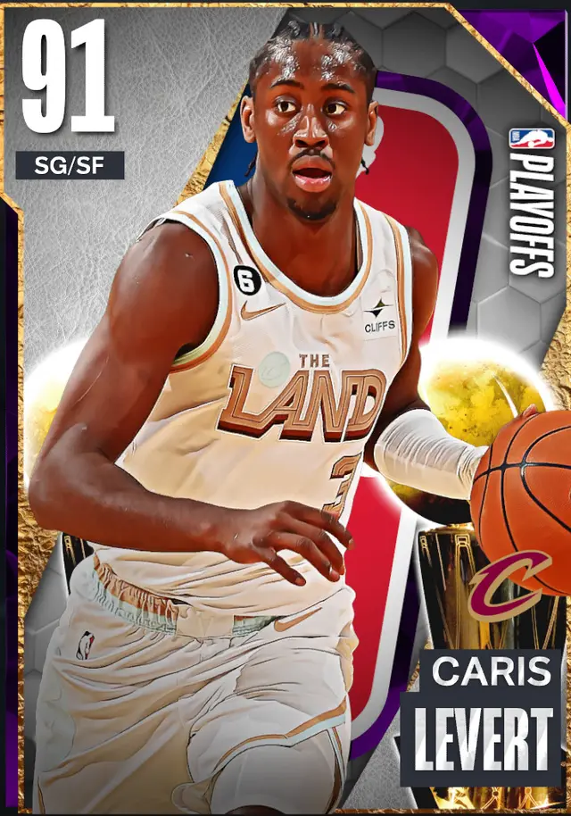 (AMETHYST) Caris LeVert (91 OVR)