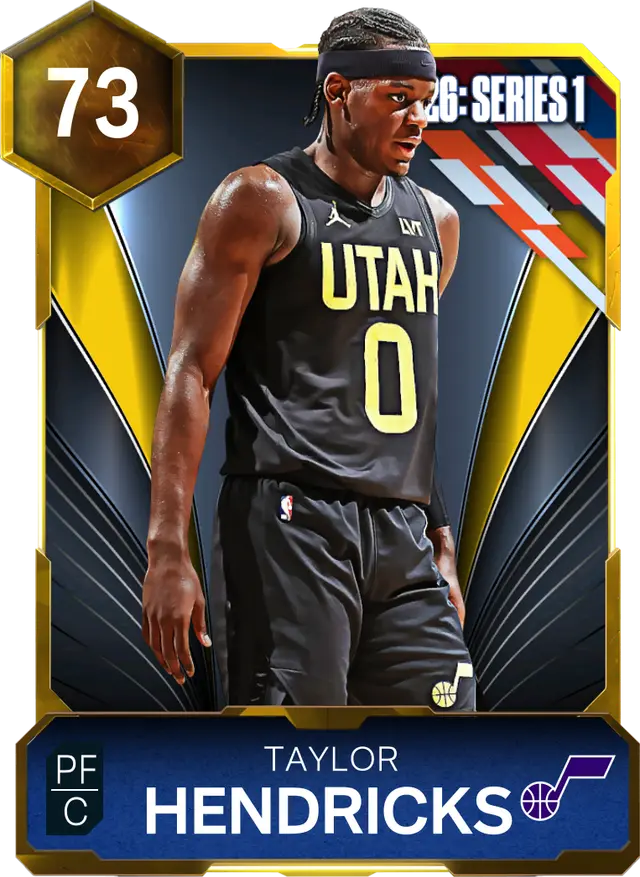 (GOLD) Taylor Hendricks (73 OVR)