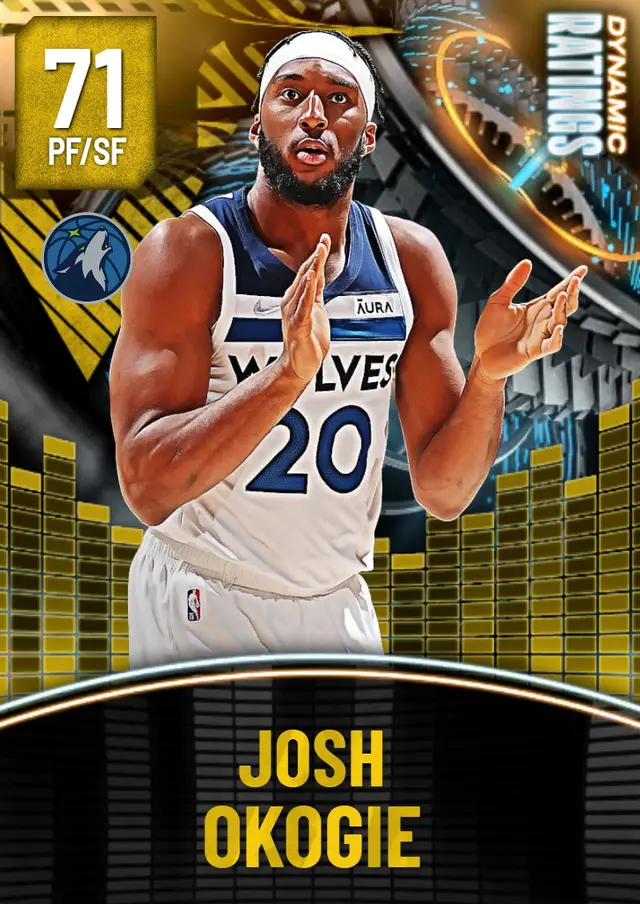 (GOLD) Josh Okogie (71 OVR)