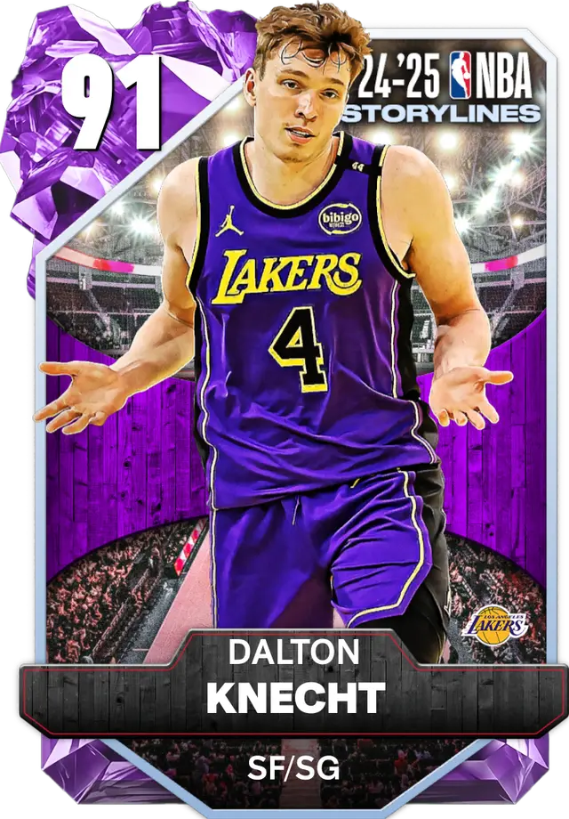 (AMETHYST) Dalton Knecht (91 OVR)
