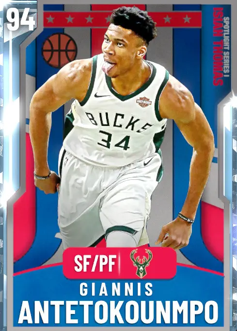 (DIAMOND) Giannis Antetokounmpo (94 OVR)