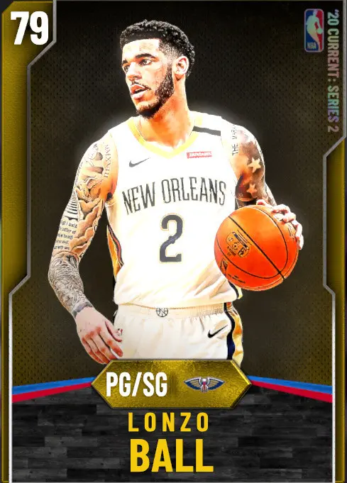 (GOLD) Lonzo Ball (79 OVR)