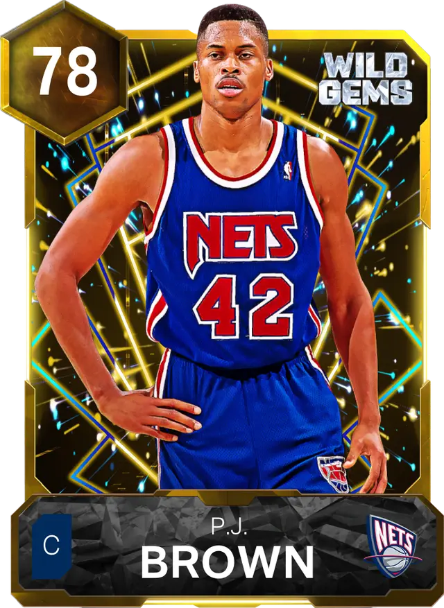 (GOLD) P.J. Brown (78 OVR)