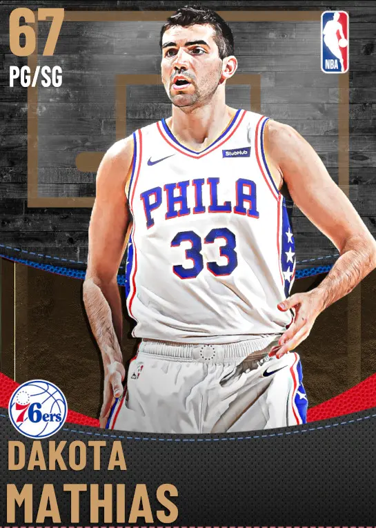(BRONZE) Dakota Mathias (67 OVR)