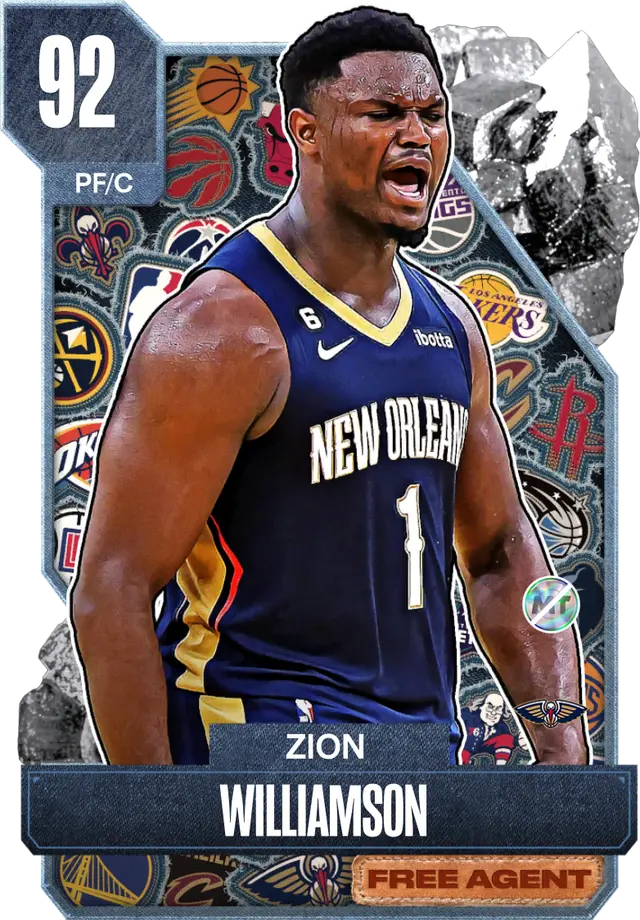 (FREEAGENT) Zion Williamson (92 OVR)