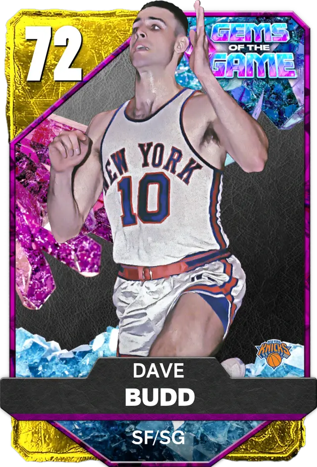 72 Dave Budd | Gold Gems of the Game