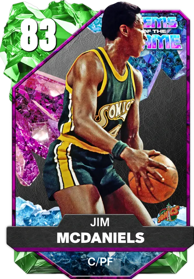 (EMERALD) Jim McDaniels (83 OVR)