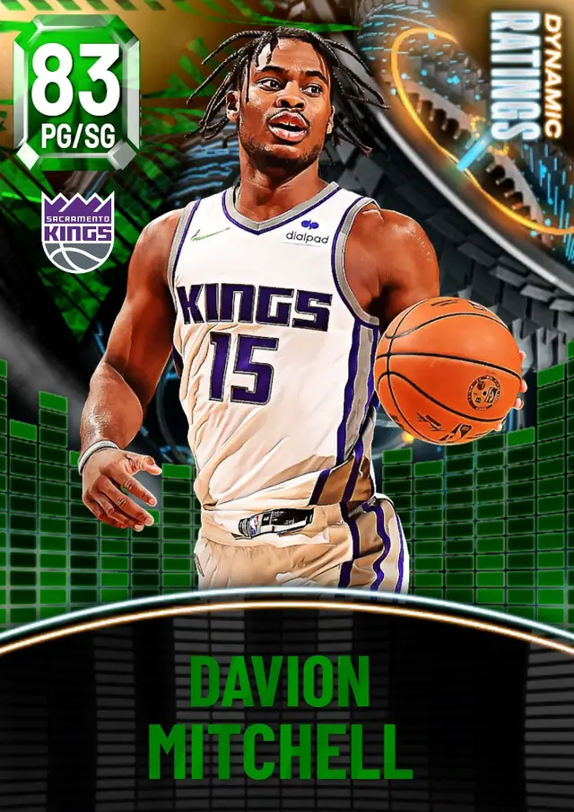 (EMERALD) Davion Mitchell (83 OVR)
