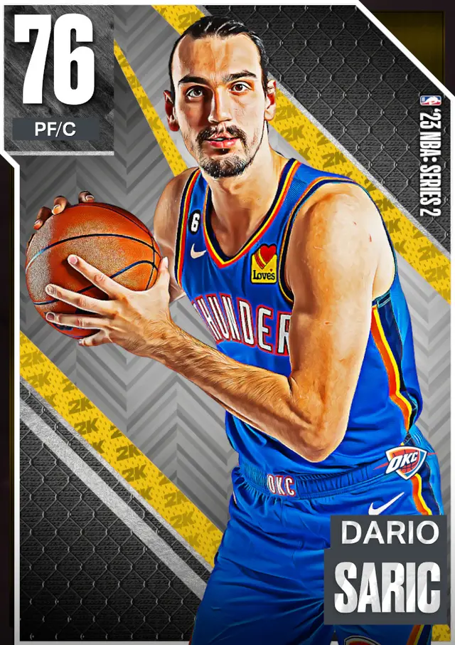 (GOLD) Dario Saric (76 OVR)