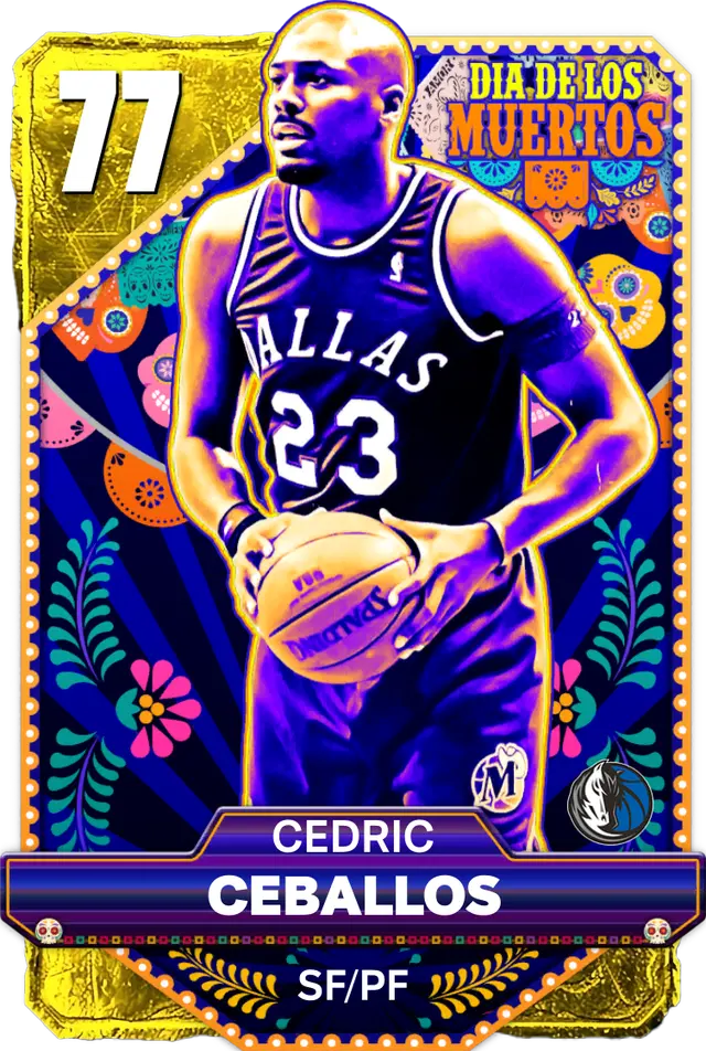 (GOLD) Cedric Ceballos (77 OVR)