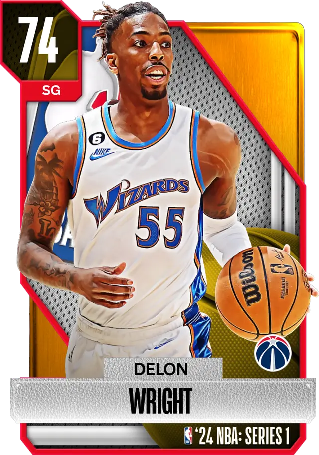 (GOLD) Delon Wright (74 OVR)