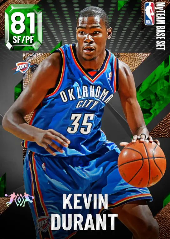 (EMERALD) Kevin Durant (81 OVR)