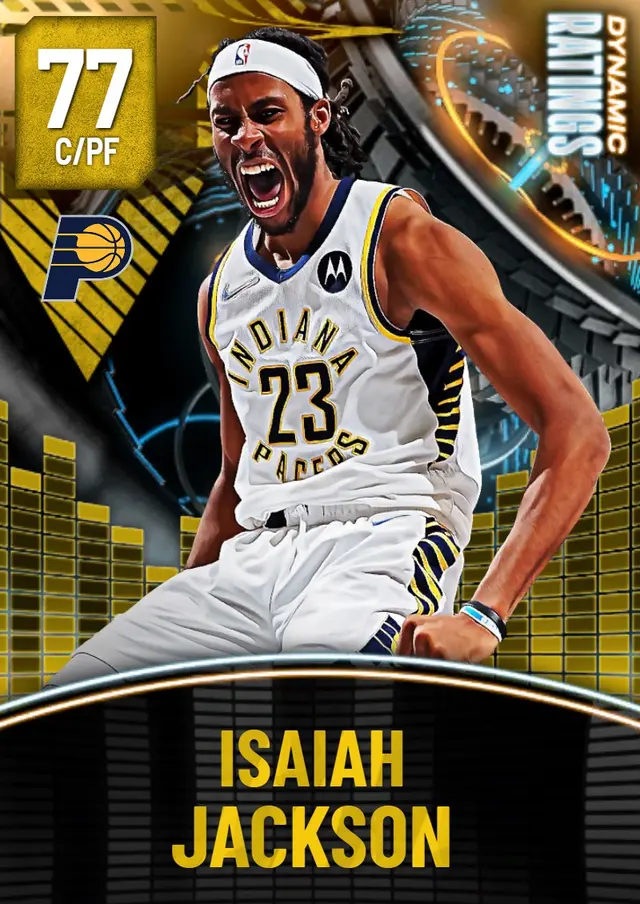 (GOLD) Isaiah Jackson (77 OVR)
