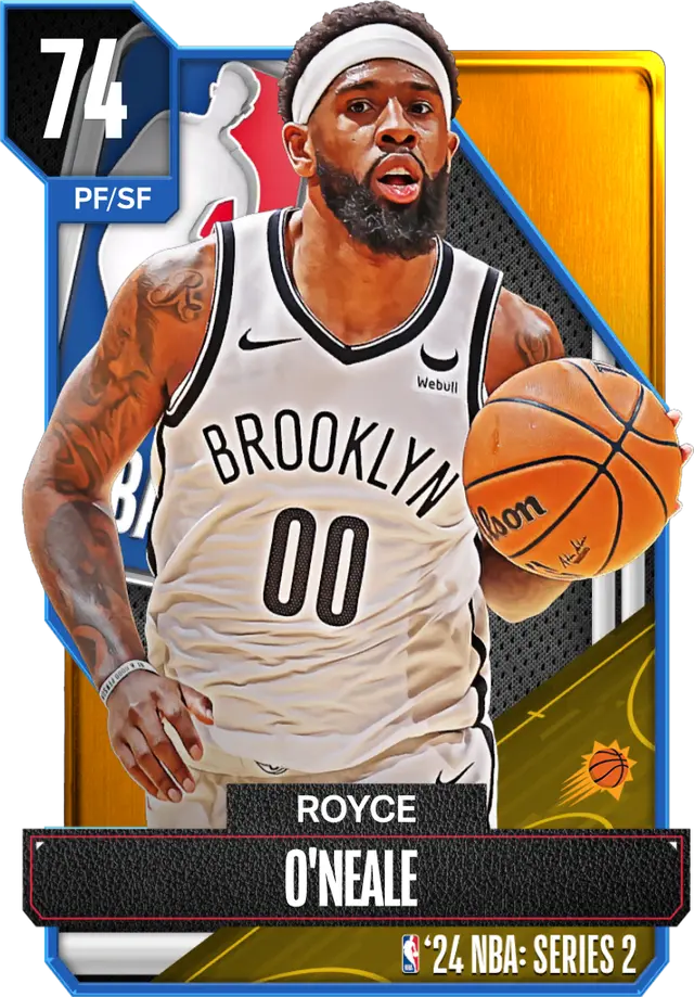 (GOLD) Royce O'Neale (74 OVR)