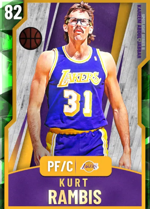 (EMERALD) Kurt Rambis (82 OVR)