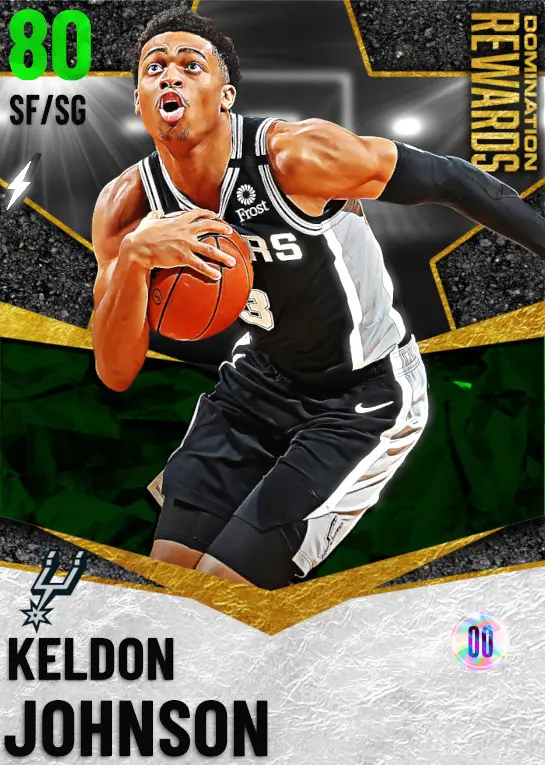 (EMERALD) Keldon Johnson (80 OVR)