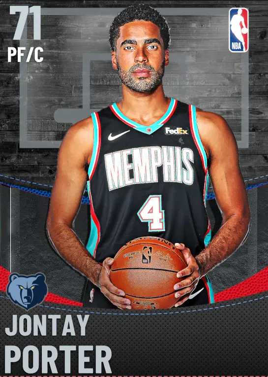 (SILVER) Jontay Porter (71 OVR)