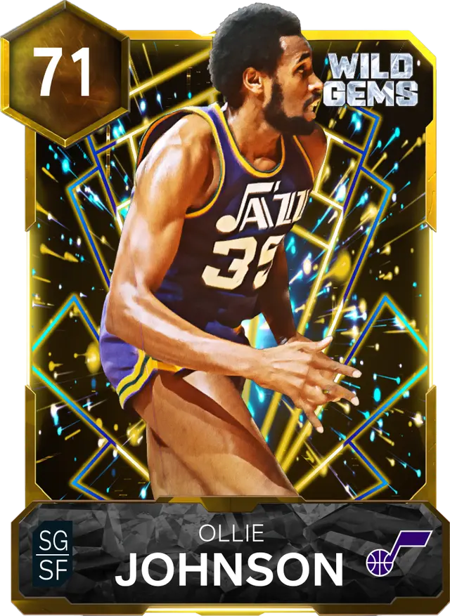 71 Ollie Johnson | Gold Wild Gems