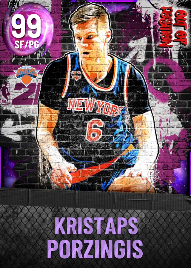 (DM) Kristaps Porzingis (99 OVR)