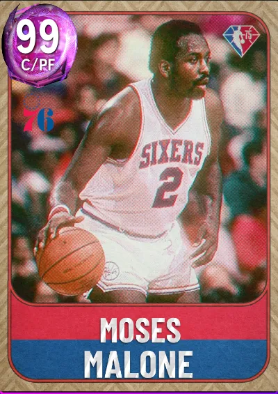 Moses Malone 75th Remake