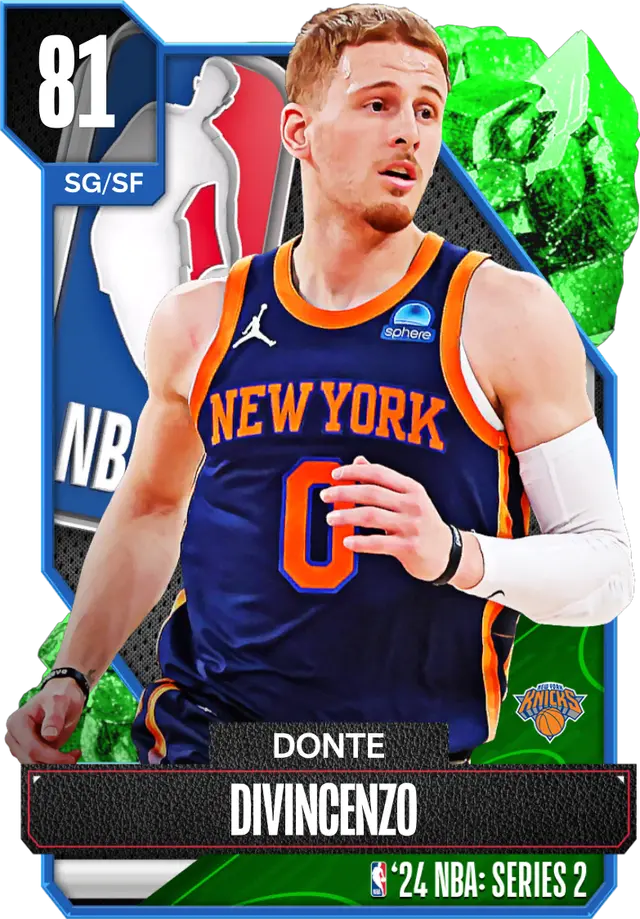 (EMERALD) Donte DiVincenzo (81 OVR)