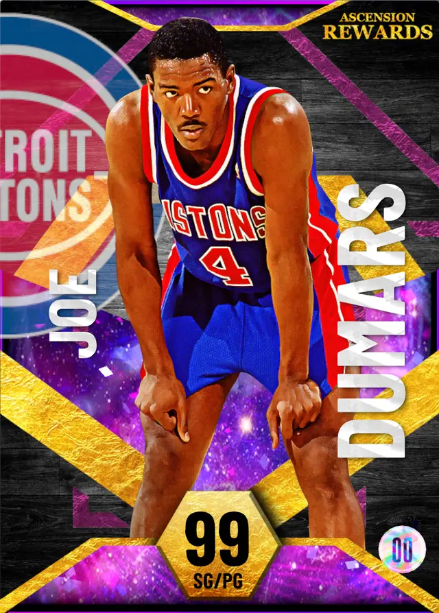 (DM) Joe Dumars (99 OVR)