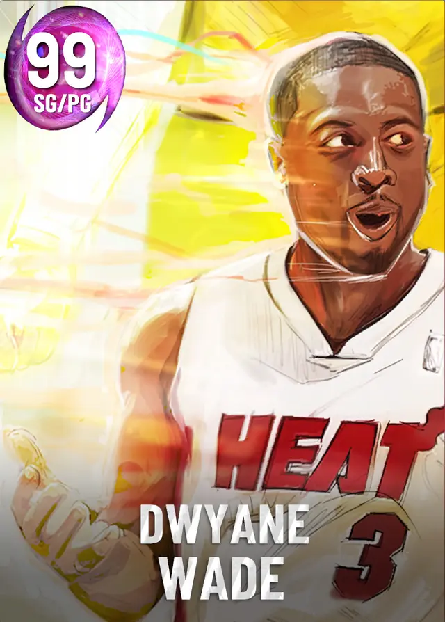 (DM) Dwyane Wade (99 OVR)