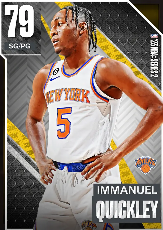 (GOLD) Immanuel Quickley (79 OVR)