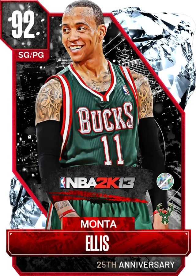 (DIAMOND) Monta Ellis (92 OVR)