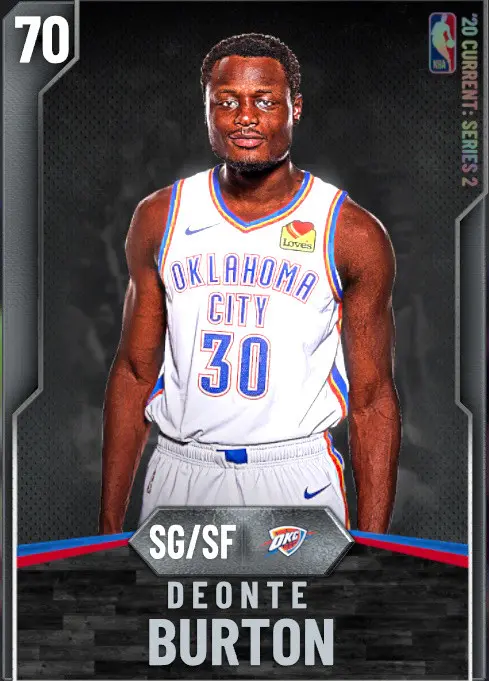 (SILVER) Deonte Burton (70 OVR)