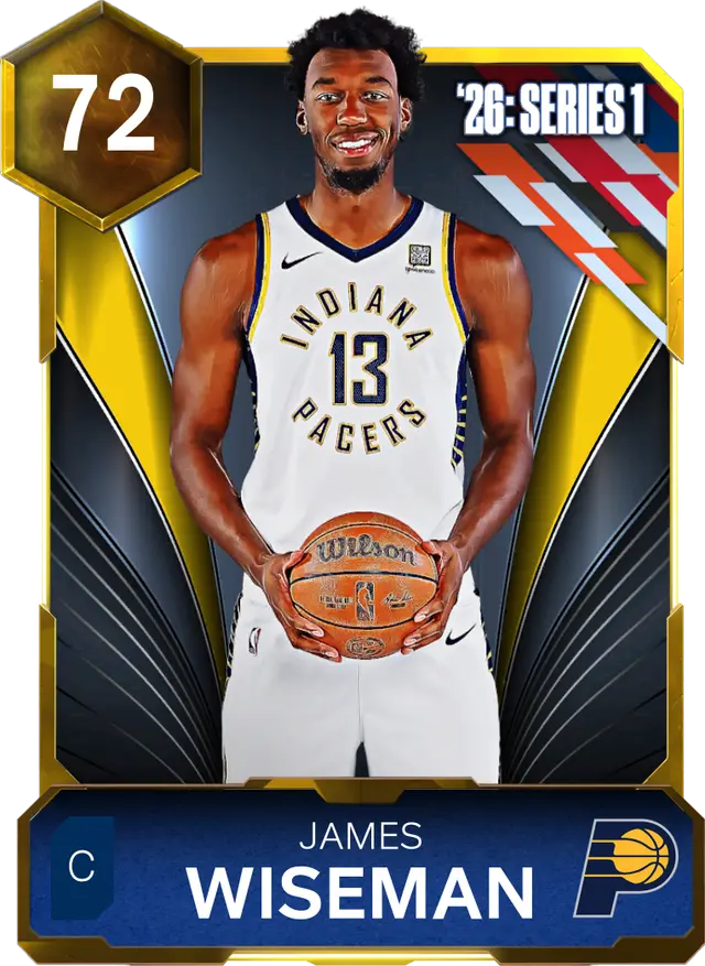 (GOLD) James Wiseman (72 OVR)