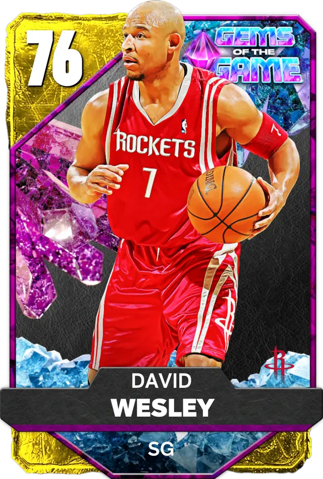 (GOLD) David Wesley (76 OVR)