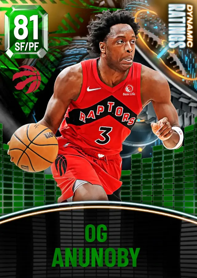 (EMERALD) OG Anunoby (81 OVR)