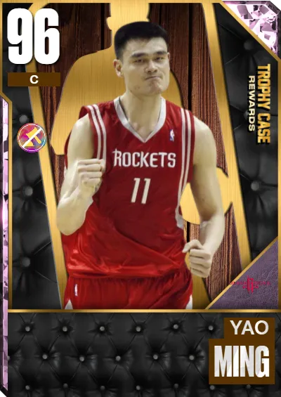Trophy Case Reward Yao Ming