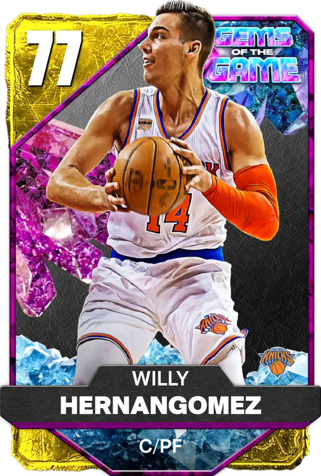 (GOLD) Willy Hernangomez (77 OVR)
