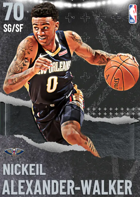 (SILVER) Nickeil Alexander-Walker (70 OVR)
