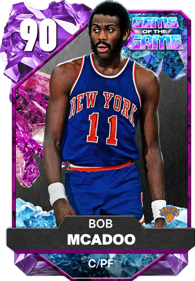 (AMETHYST) Bob McAdoo (90 OVR)