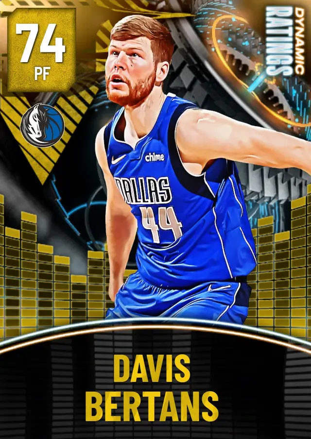 (GOLD) Davis Bertans (74 OVR)