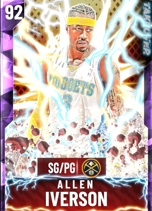 (AMETHYST) Allen Iverson (92 OVR)
