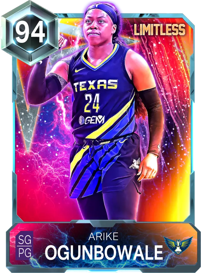 (DIAMOND) Arike Ogunbowale (94 OVR)