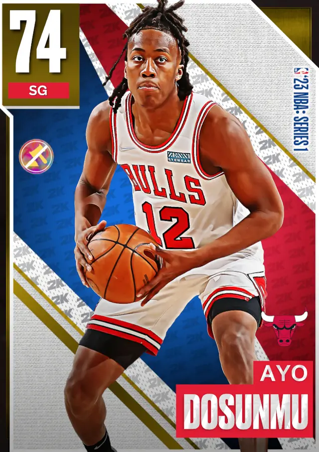 (GOLD) Ayo Dosunmu (74 OVR)
