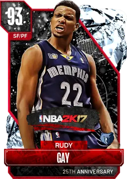 93 Rudy Gay | 25th Anniversary